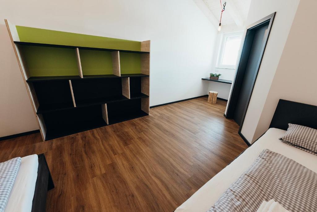 Postel nebo postele na pokoji v ubytování Kleiter´s BERGLERGHÜS