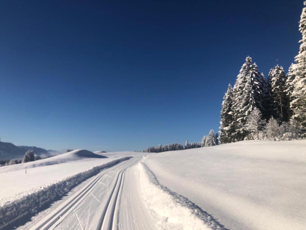 Fewo in Tiefenberg/ Allgäu v zimě