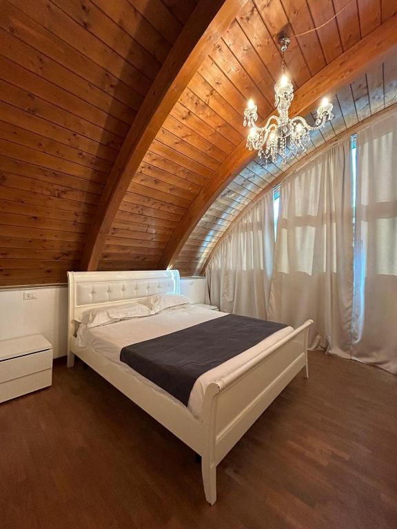 Postel nebo postele na pokoji v ubytování Hotel Noventa