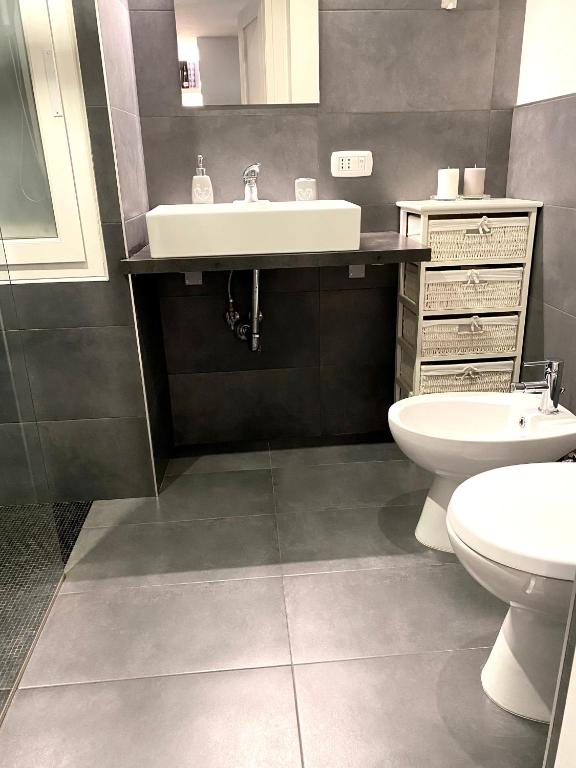 Koupelna v ubytování A&A B&B Bari