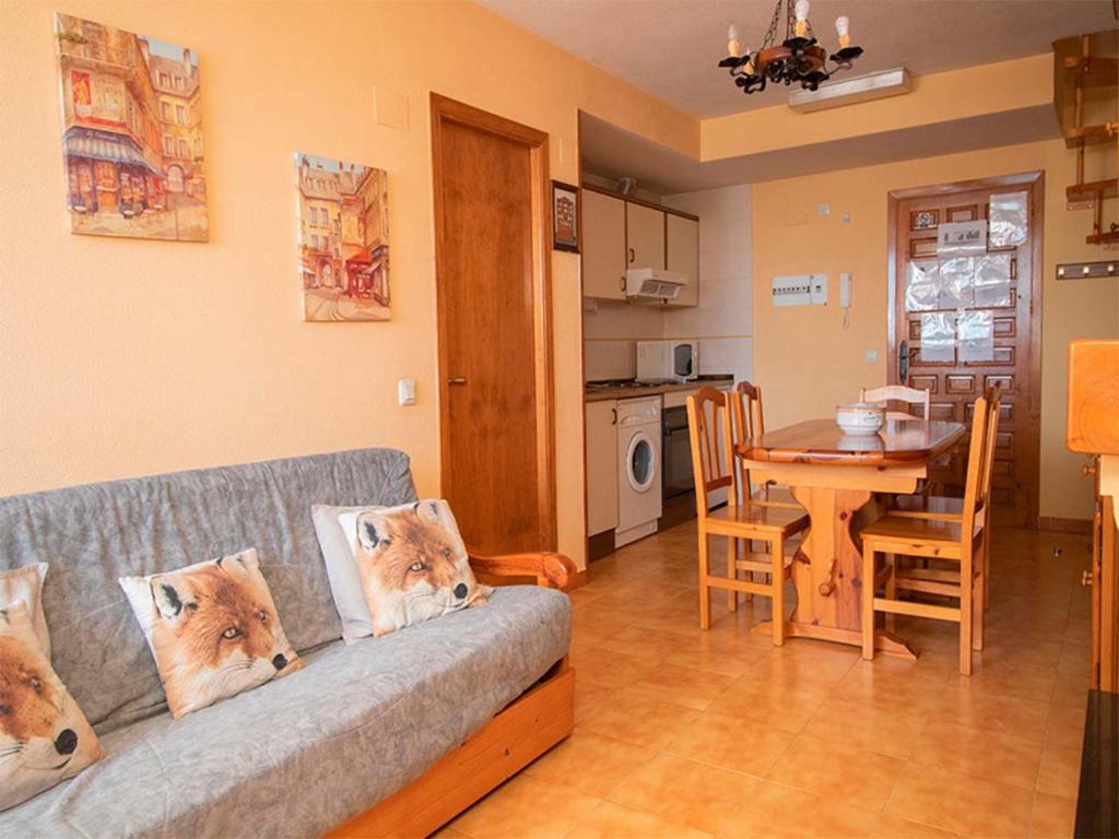 Kuchyň nebo kuchyňský kout v ubytování Apartamentos Villanua 3000
