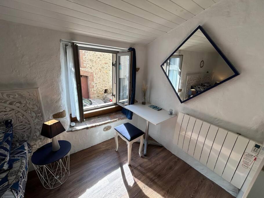Χώρος καθιστικού στο Charmant duplex 2 chambres/terrasse