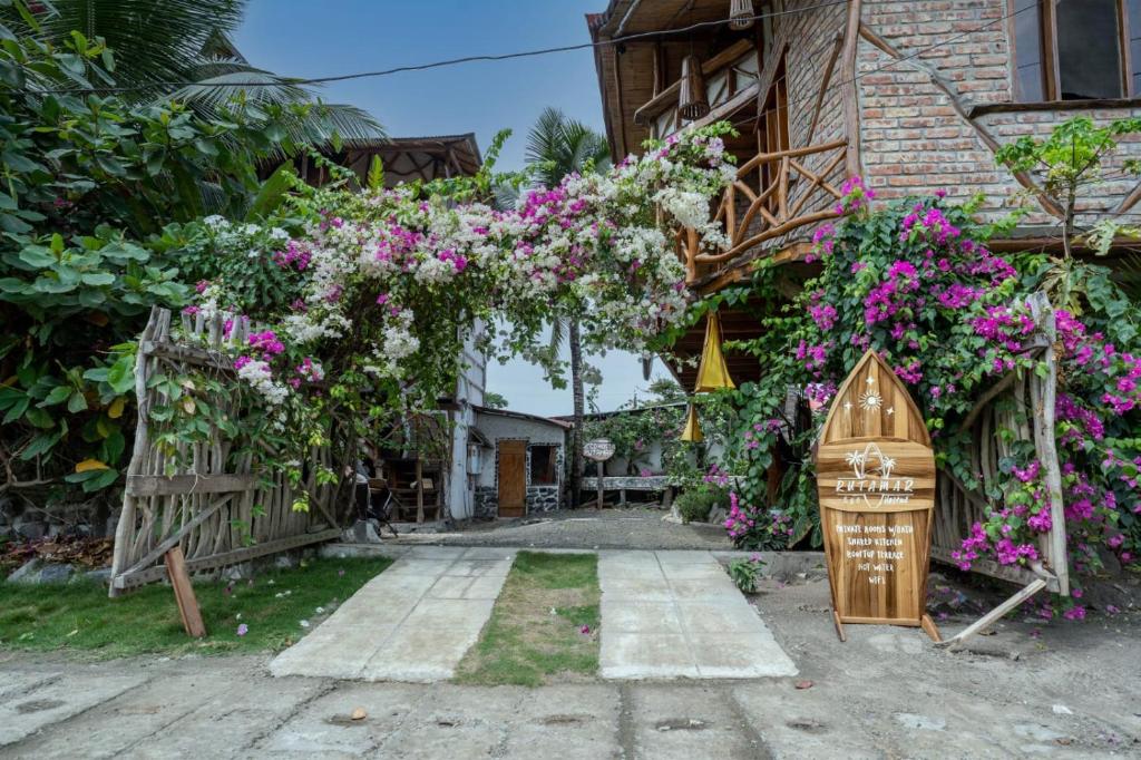 Zahrada ubytování Hostal Rutamar
