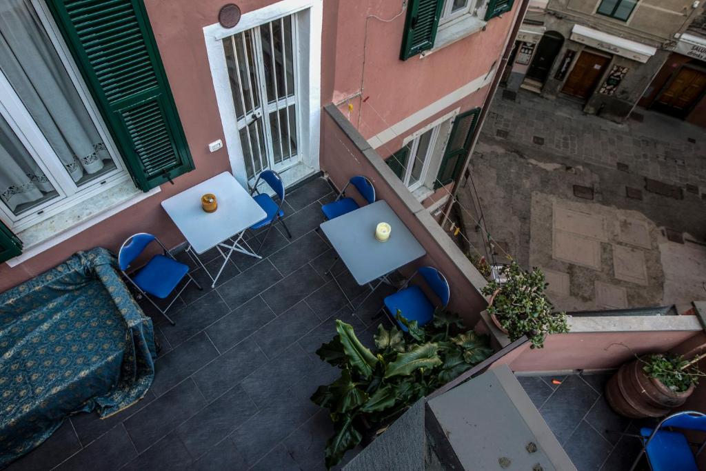 Balkón nebo terasa v ubytování Lisetta Rooms