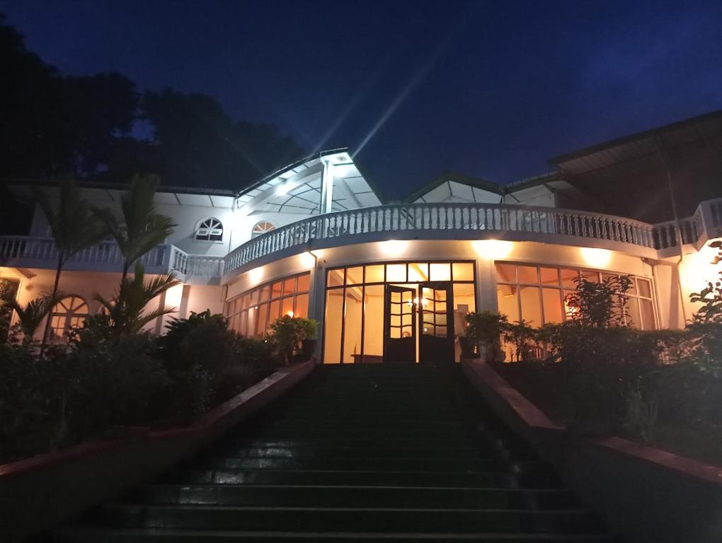 Bygningen som hotellet ligger i