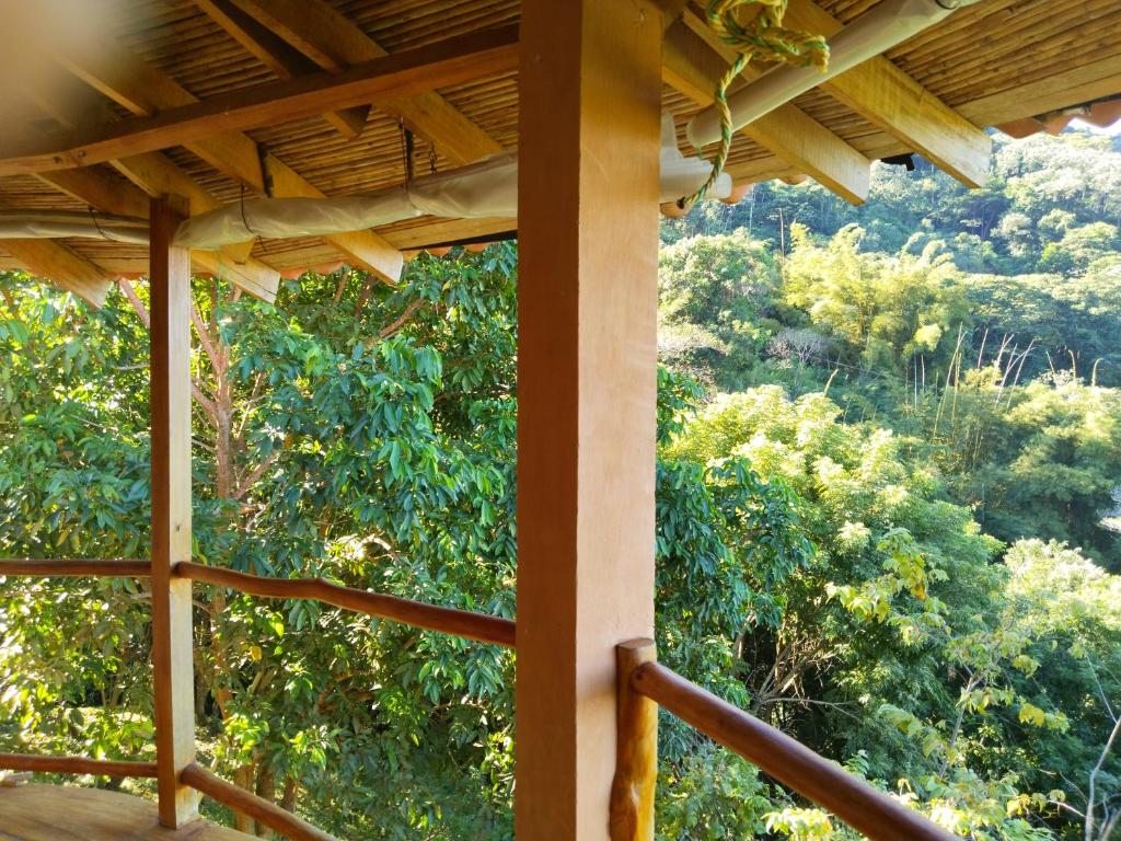 Balkón nebo terasa v ubytování Casa Magica