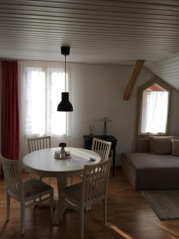 Posezení v ubytování B3 Apartment