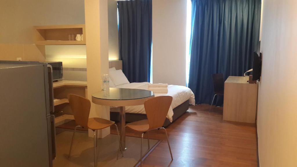 Postel nebo postele na pokoji v ubytování Inn86