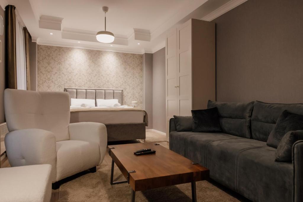 Posezení v ubytování Apartments & rooms Beli Dvor