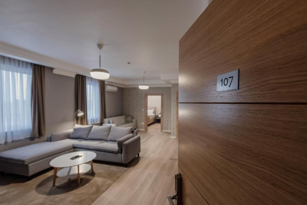 Posezení v ubytování Apartments & rooms Beli Dvor