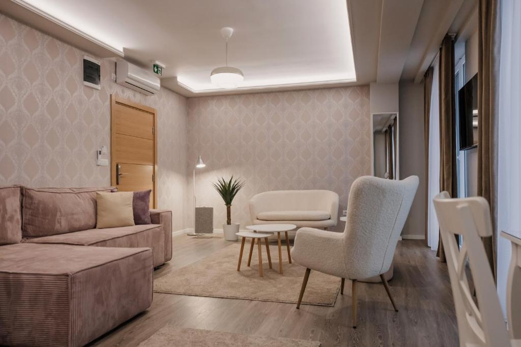 Posezení v ubytování Apartments & rooms Beli Dvor