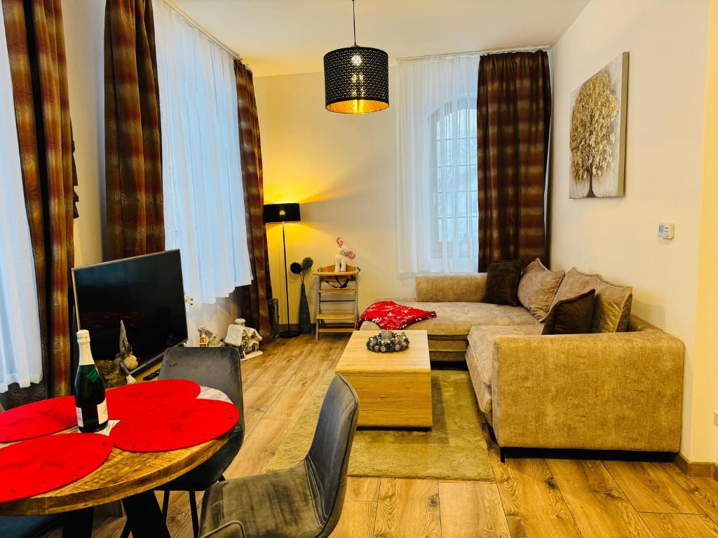 Posezení v ubytování Apartmány KAMZÍK Donovaly
