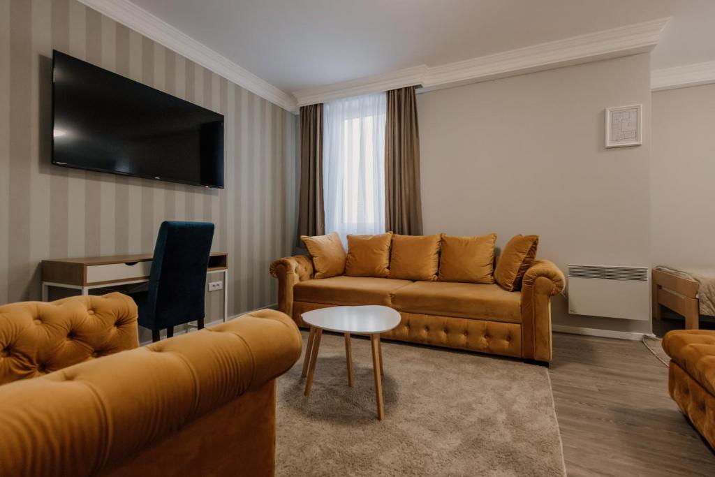 Posezení v ubytování Apartments & rooms Beli Dvor