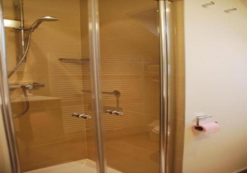 Koupelna v ubytování Hotel Rubens