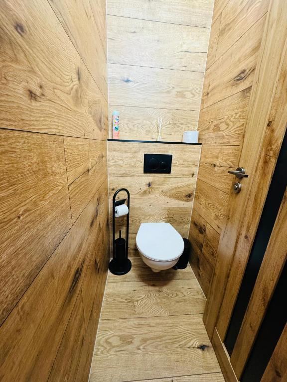 Koupelna v ubytování Apartmány KAMZÍK Donovaly