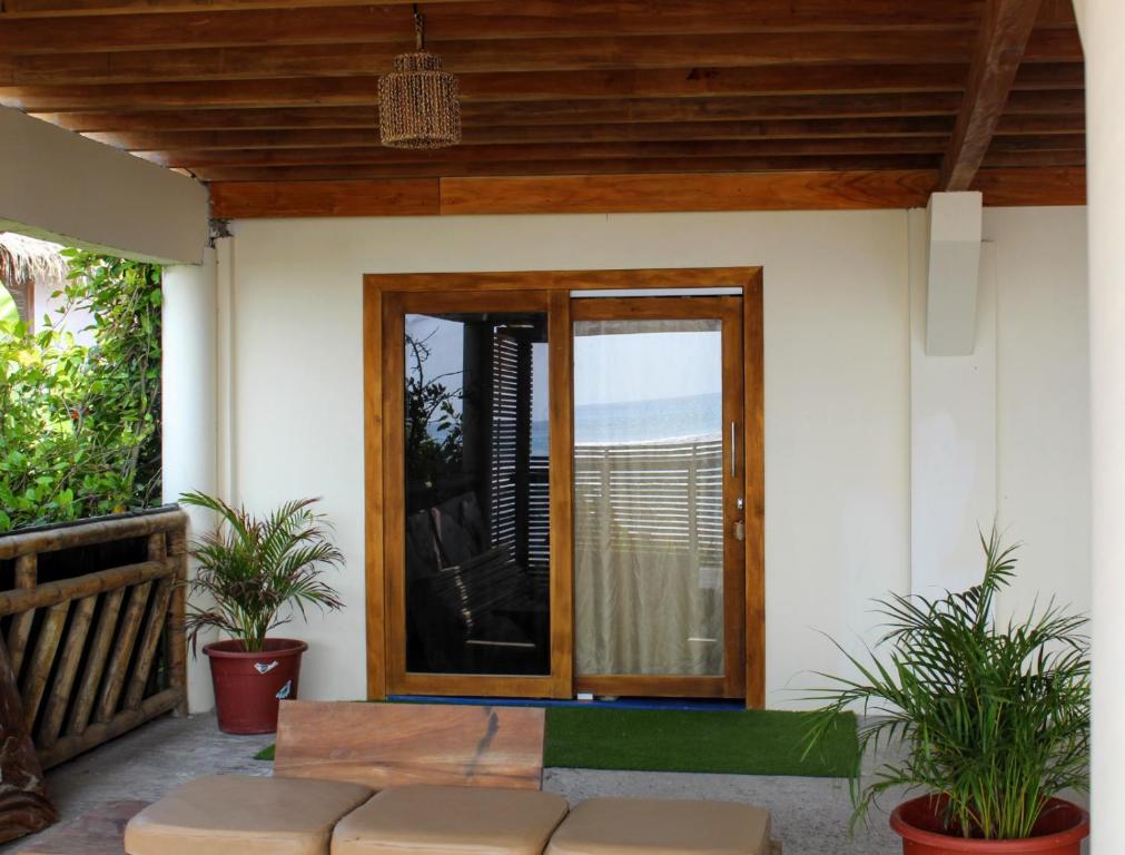 Balkón nebo terasa v ubytování Aloha.ayampe