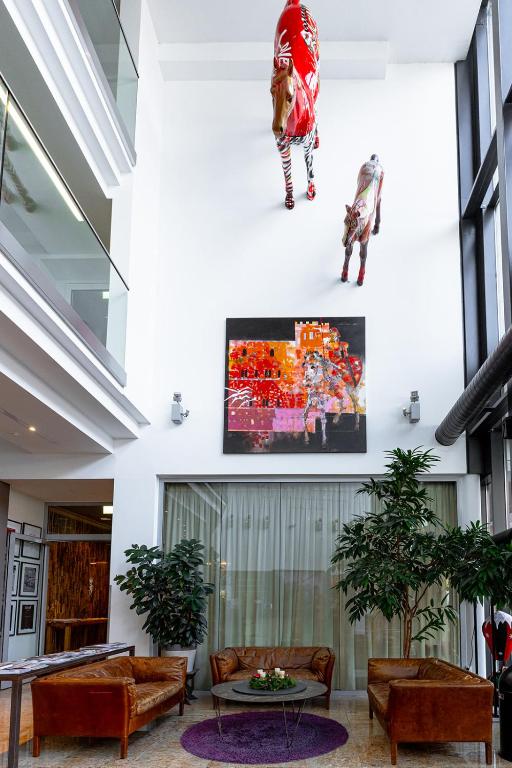 TV a/nebo společenská místnost v ubytování Hotel Stainzerhof
