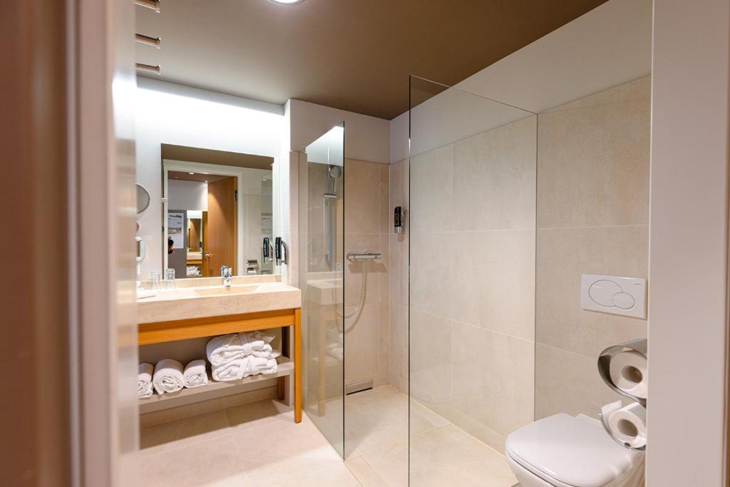 Koupelna v ubytování Hotel Stainzerhof
