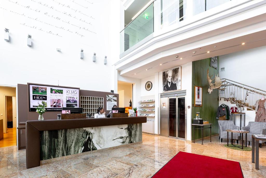 TV a/nebo společenská místnost v ubytování Hotel Stainzerhof
