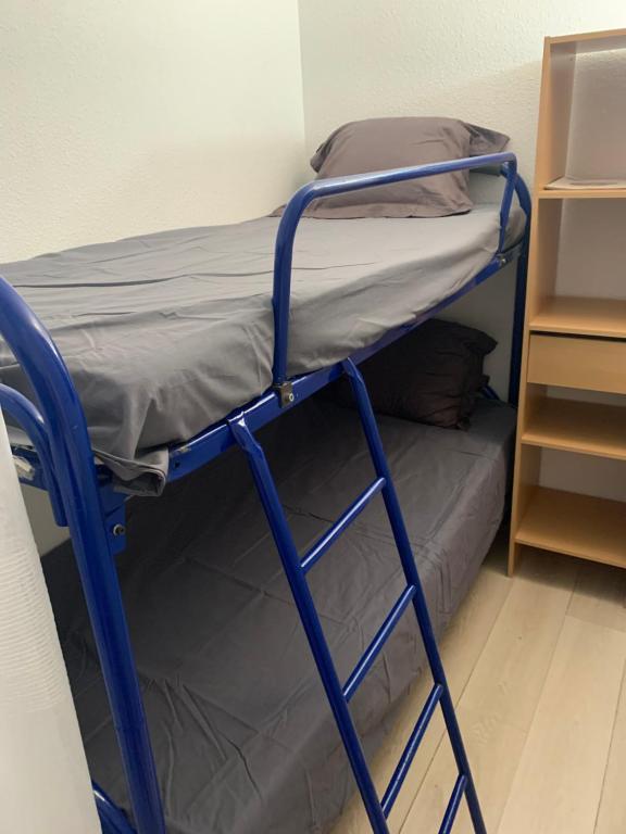 Postel nebo postele na pokoji v ubytování Appartement f2 bord de mer