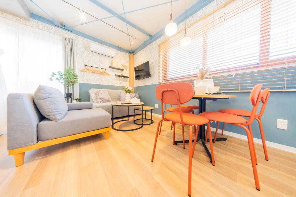 Posezení v ubytování Skytree駅から徒歩2分 -Stay SUU Asakusa- & cafe bar