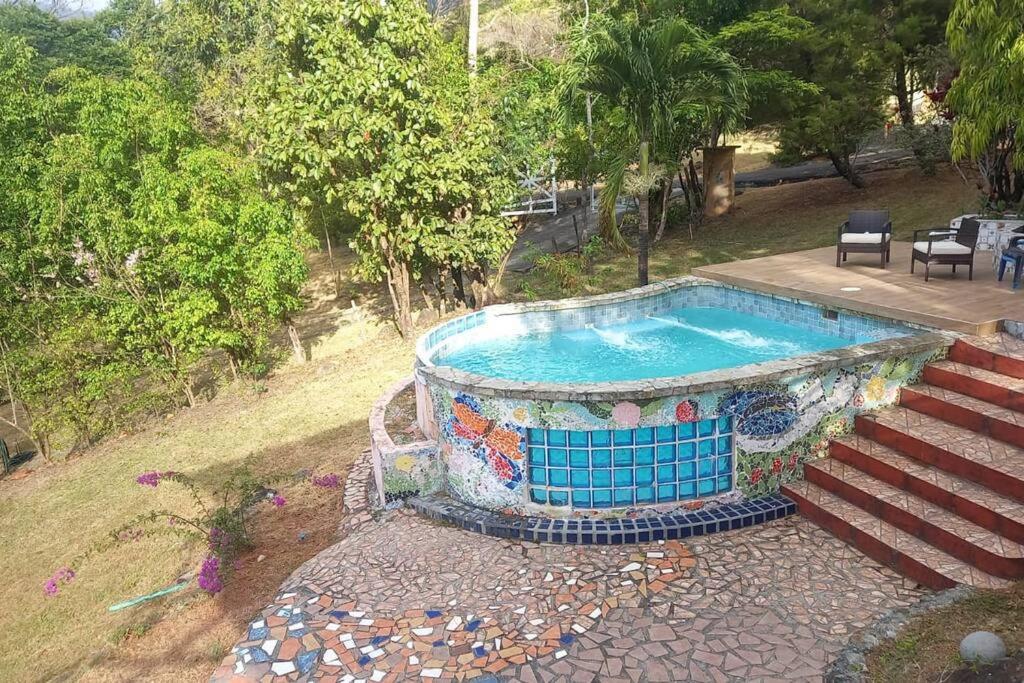Bazén v ubytování Altos del María, Panamá nebo v jeho okolí