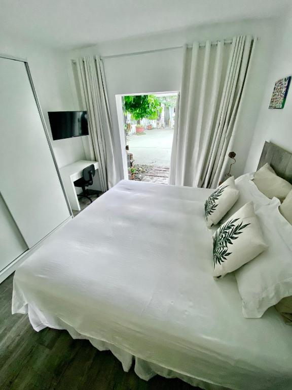 Postel nebo postele na pokoji v ubytování Casa Irauna