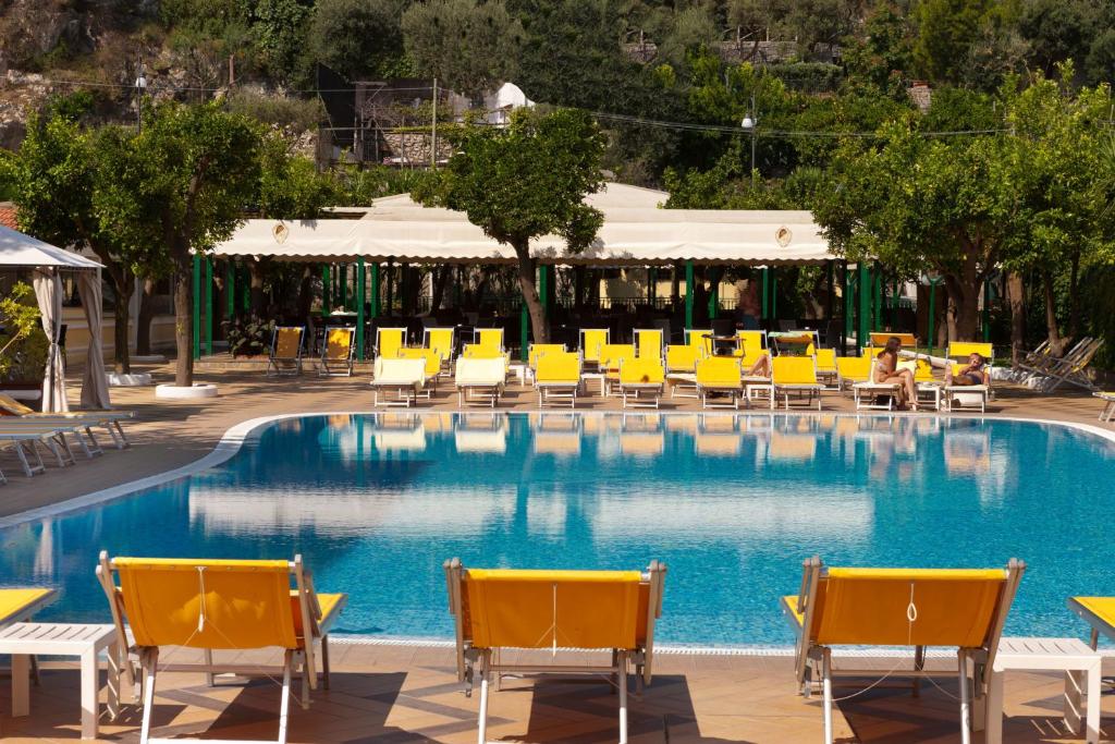 Bazén v ubytování Grand Hotel Parco del Sole - All Inclusive nebo v jeho okolí