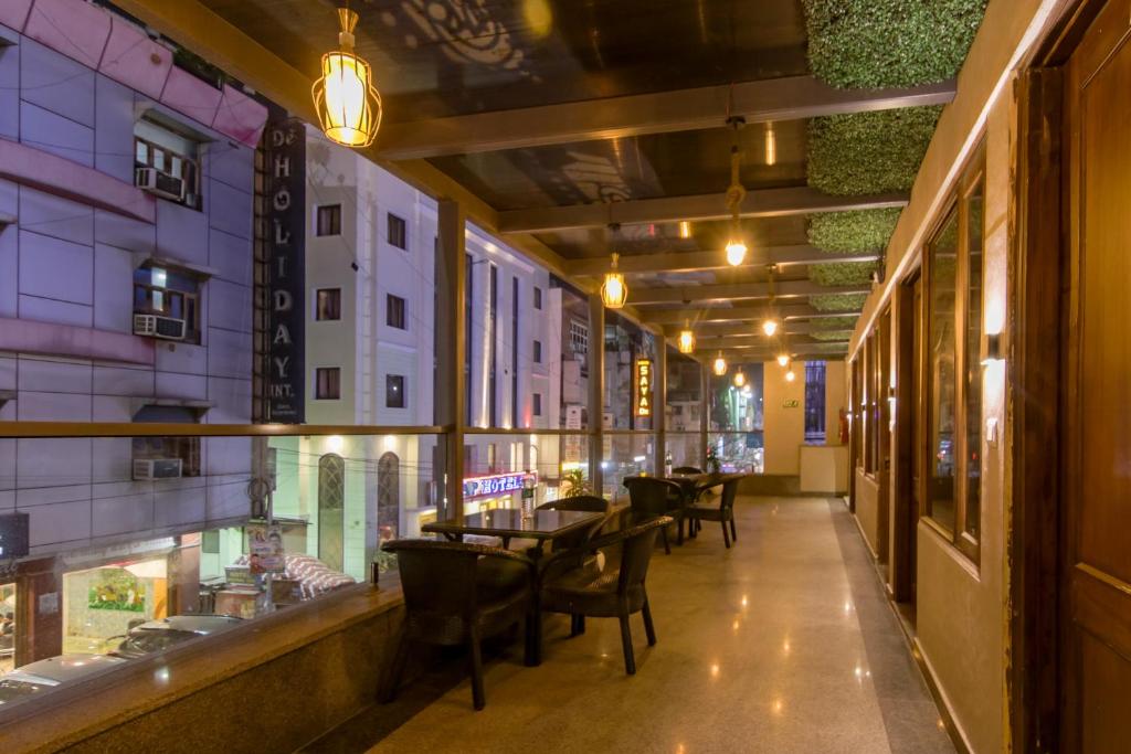 Restaurace v ubytování Hotel Anand - Walk in from New Delhi Railway Station