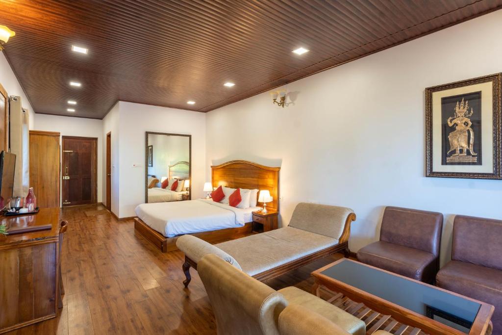 Posezení v ubytování Green Nest Resort Ooty