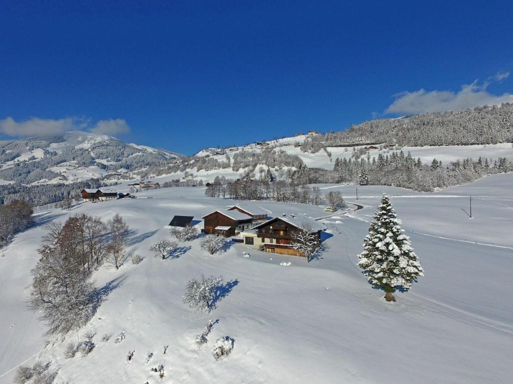 Rustic country house in Mittersill near ski area during the winter