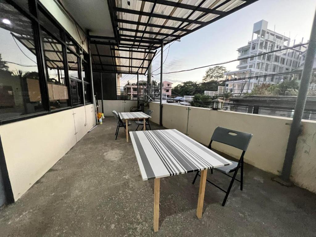Balkón nebo terasa v ubytování APARTELLE BORACAY