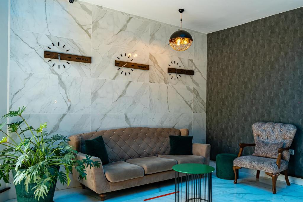 Posezení v ubytování Tu Casa Gelidonya Hotel