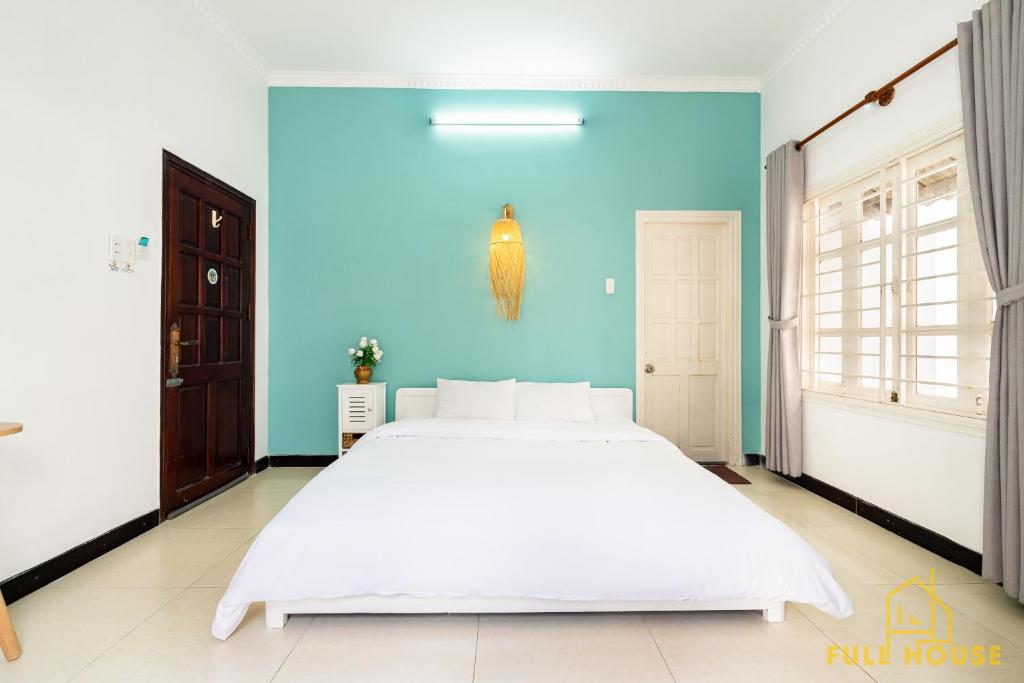 Voodi või voodid majutusasutuse M2 Villa Hotel Vũng Tàu toas