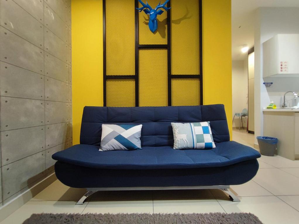 Χώρος καθιστικού στο Ohayo Suite@Midhill Genting Highlands (Free Wi-Fi)