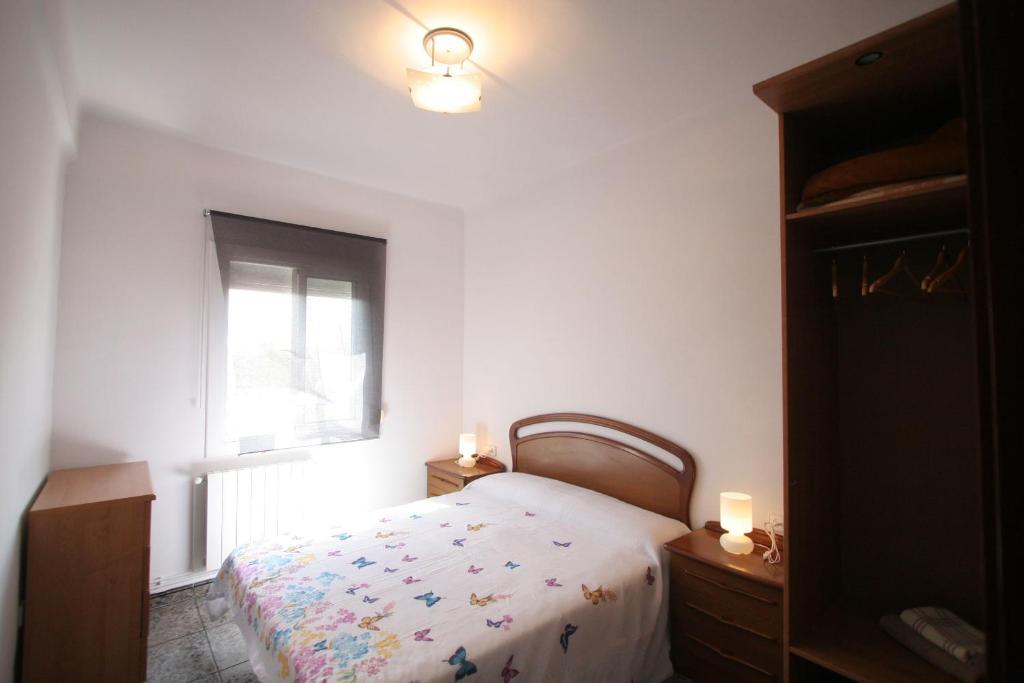 Posteľ alebo postele v izbe v ubytovaní Near Maresme Forum Apartment