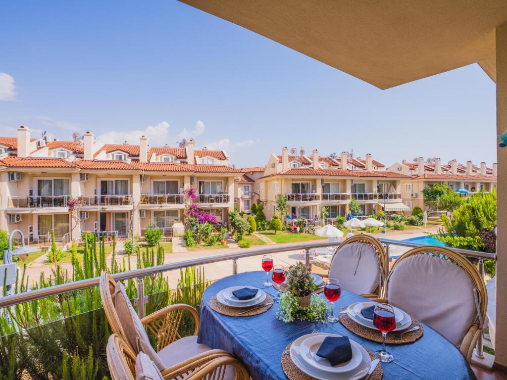 Balkón nebo terasa v ubytování Sunset Beach Villas and Apartments