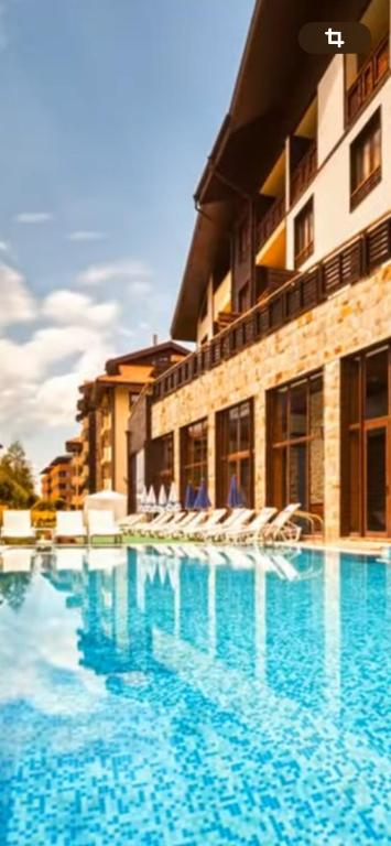 Bazén v ubytování Terra SP apartments-Razlog nebo v jeho okolí
