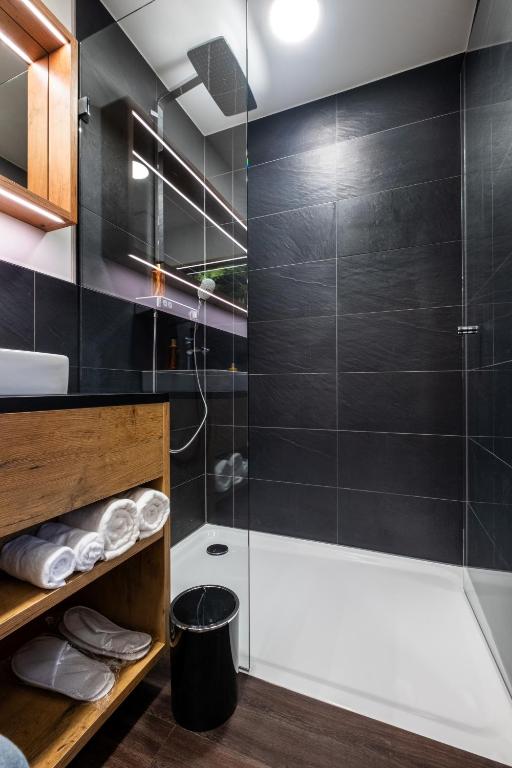 Koupelna v ubytování NASHI Rooms