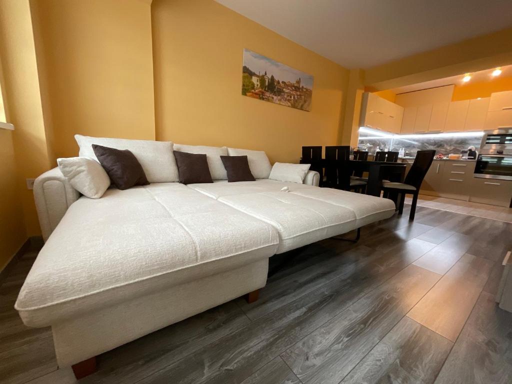 Posezení v ubytování Nataly Homes