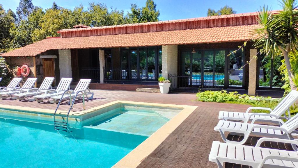 Quinta Padre Lobo - Chambre Double Avec Vue De La Piscine