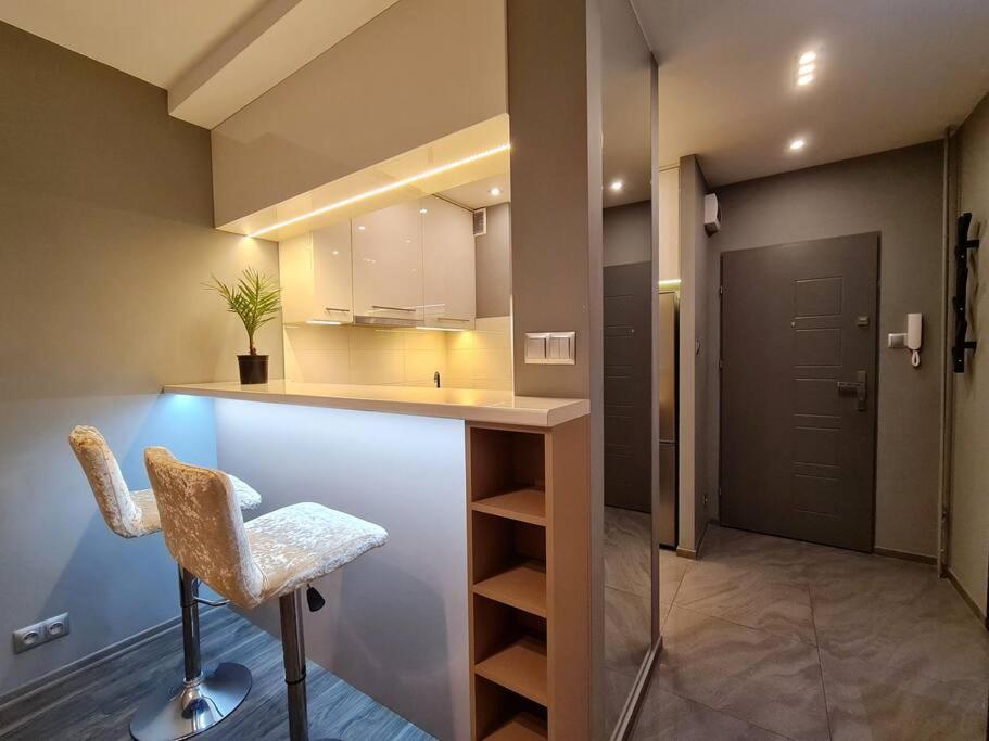 Köök või kööginurk majutusasutuses Nowe Miasto 40