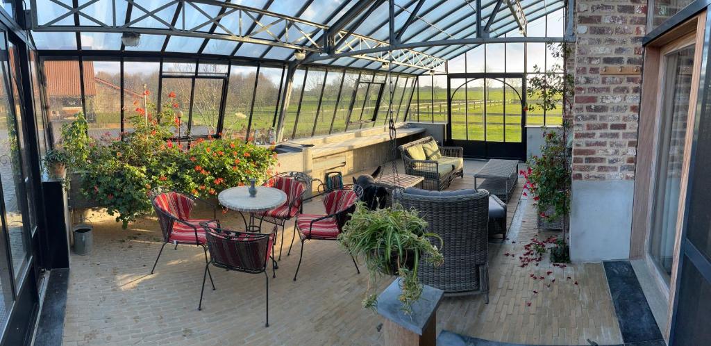 Zahrada ubytování Vakantiewoning - Ter Douve