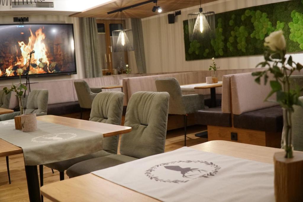 Posezení v ubytování Hotel Gasthof Stieglers