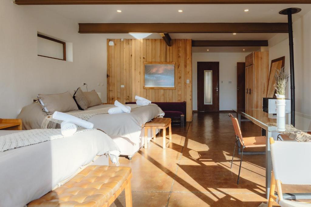 Posezení v ubytování Hotel Patagonia House