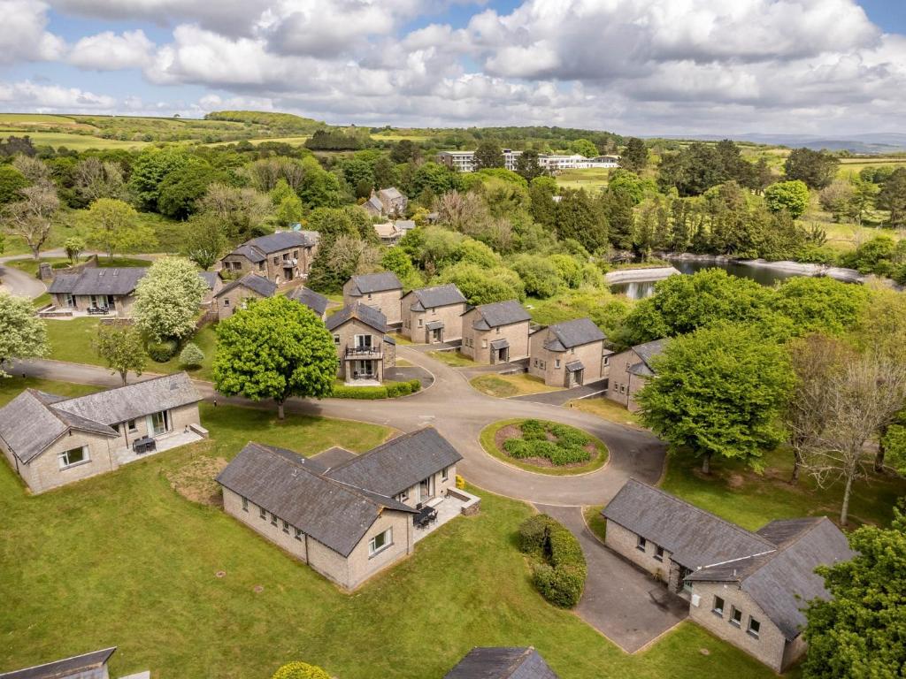 an aerial view of a house at 2 Bed in St. Mellion 87714 in St. Mellion
