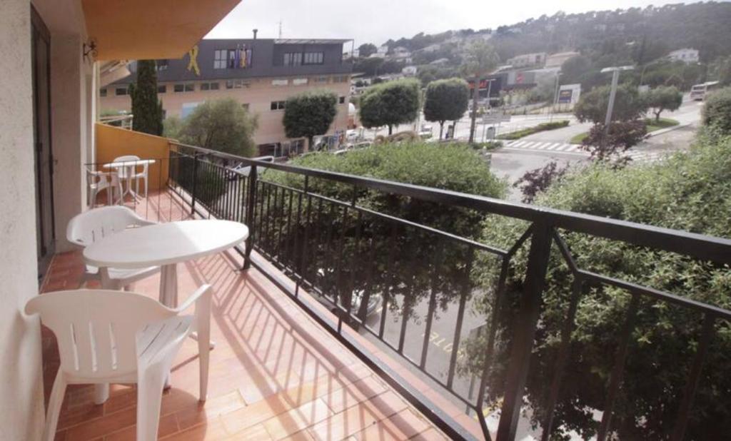 Balkón alebo terasa v ubytovaní Apartamentos El Sol II