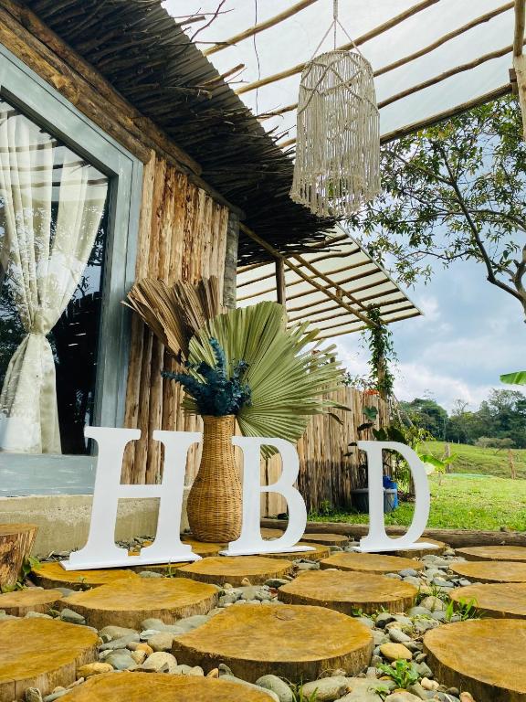 Zahrada ubytování Efren EcoHotel