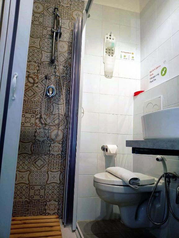 Kúpeľňa v ubytovaní B&B Il Castello