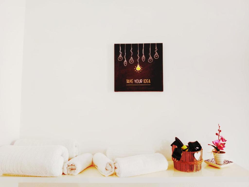 Kúpele alebo wellness v ubytovaní B&B Il Castello